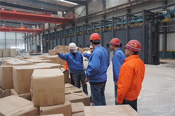 重汽現場(chǎng)模塊施工安裝